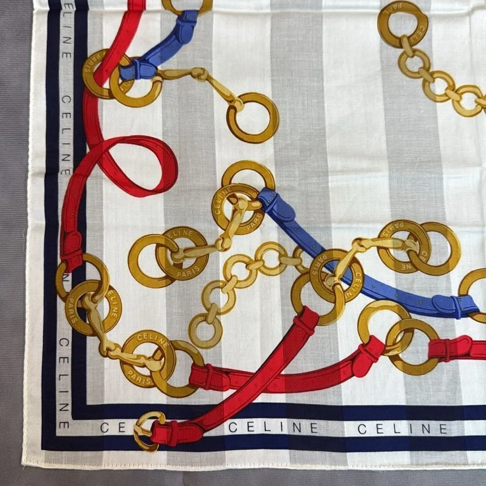 NWT Celine Handkerchief Scarf
